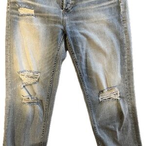 Vigoss Distressed womens  Light Blue Jeans